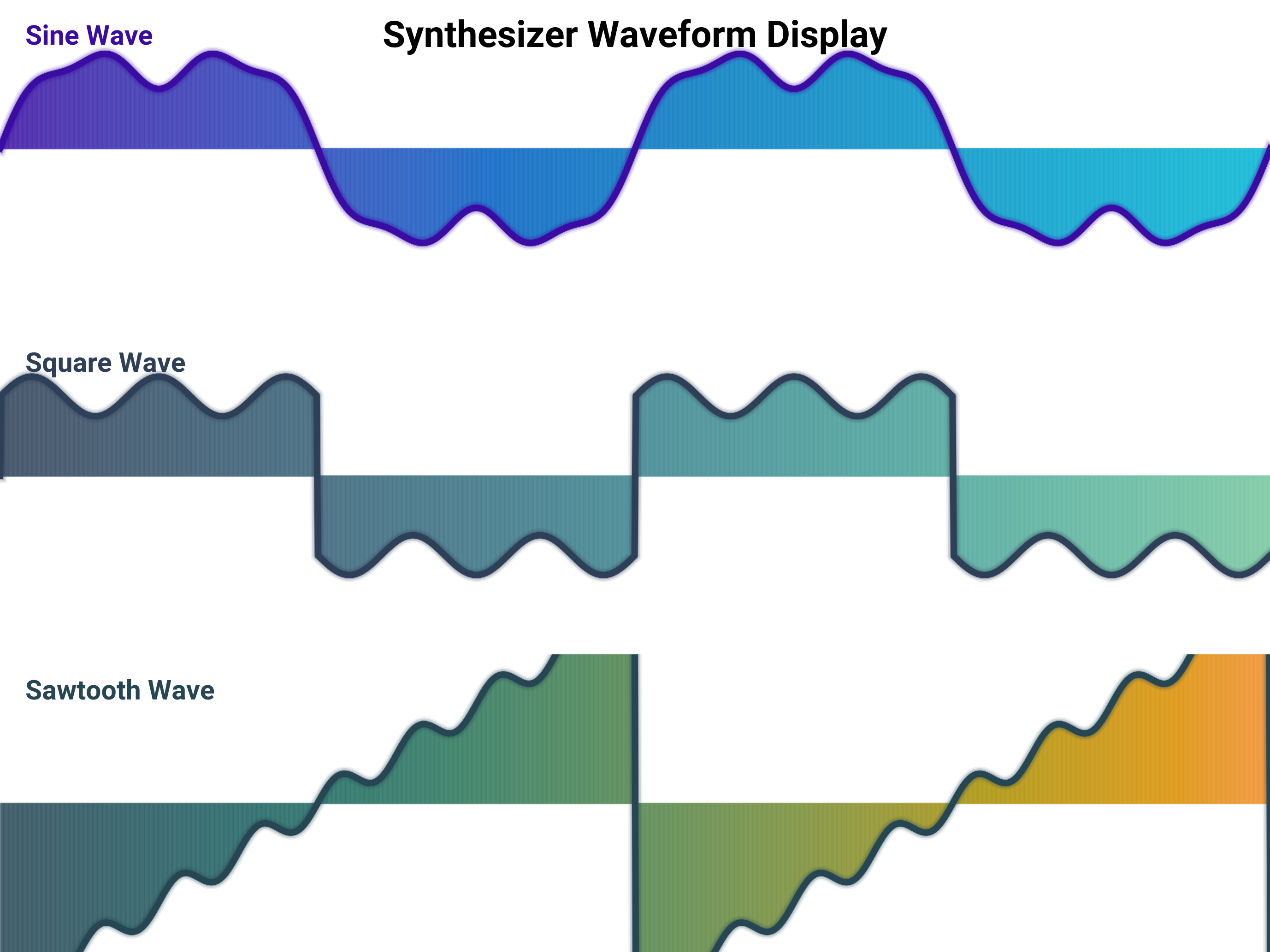Synthesizer Waveform Display